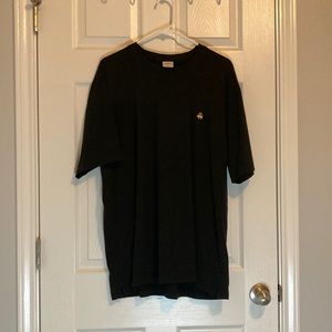 Mens black tshirt, XXL, Brooks Brothers,  100% cotton, short sleeve, casual